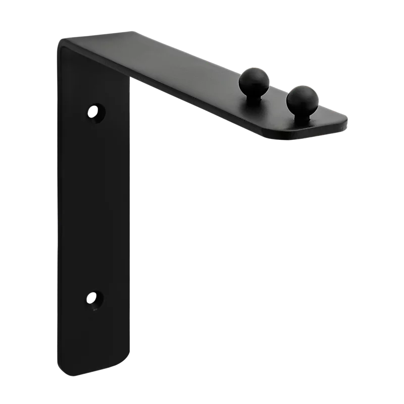 Hanging Plant Wall Bracket - Black or Brushed Gold - Sold Individually