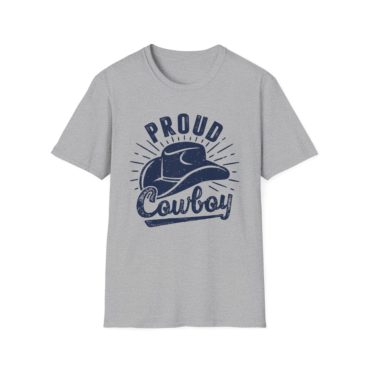 Proud Cowboy Men&#39;s Softstyle T-Shirt