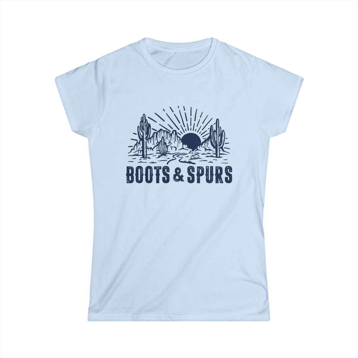 Boots and Spurs Women&#39;s Softstyle T-Shirt