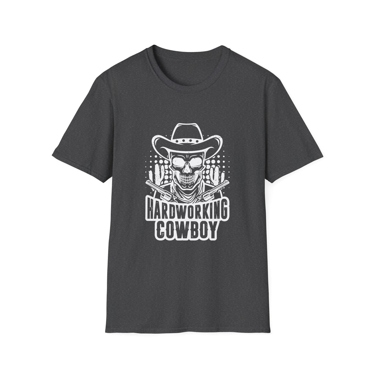 Hardworking Cowboy Men&#39;s Softstyle T-Shirt