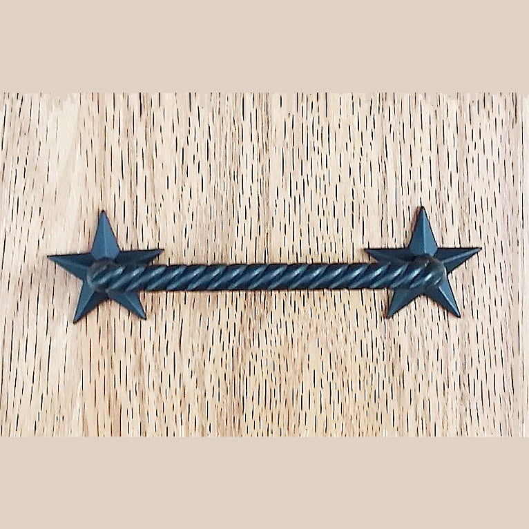 2 Star Drawer Pull - Wild West Hardware
