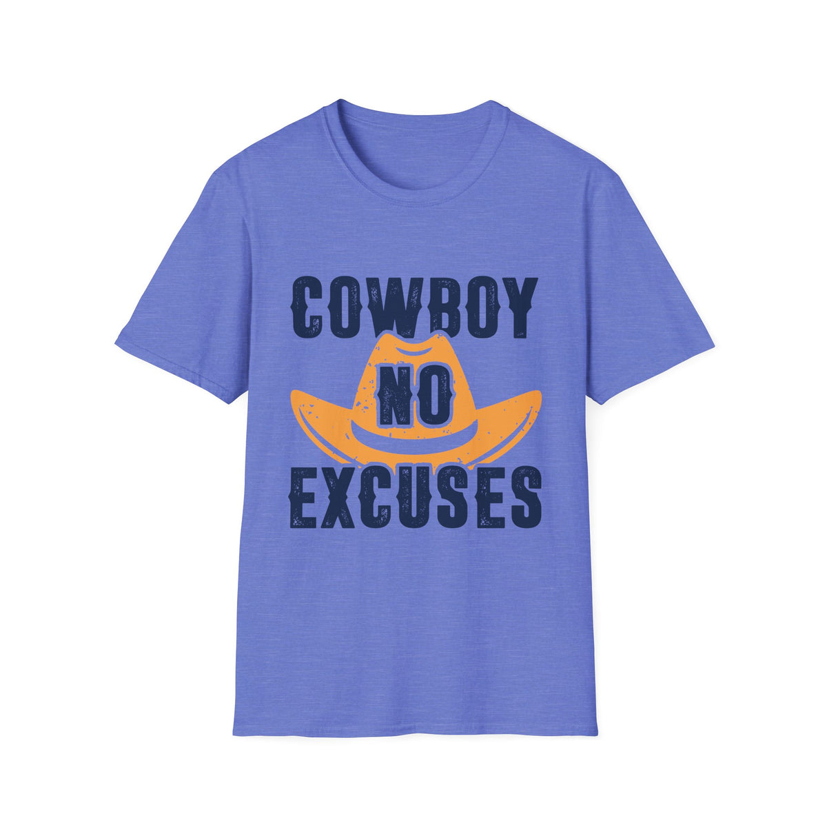 Cowboy No Excuses Men&#39;s Softstyle T-Shirt