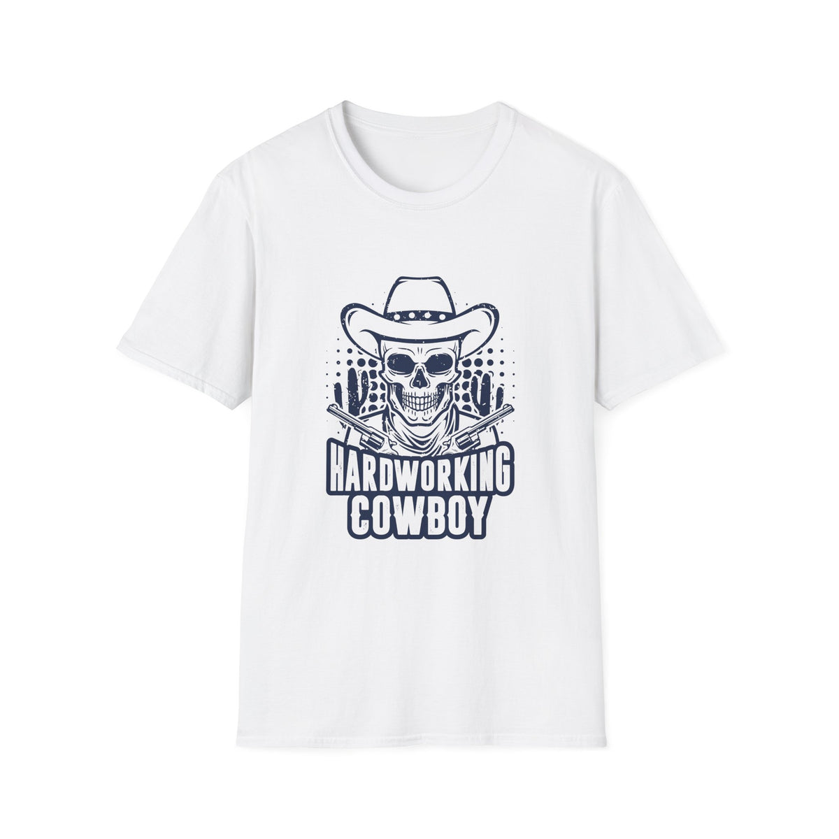 Hardworking Cowboy Men&#39;s Softstyle T-Shirt