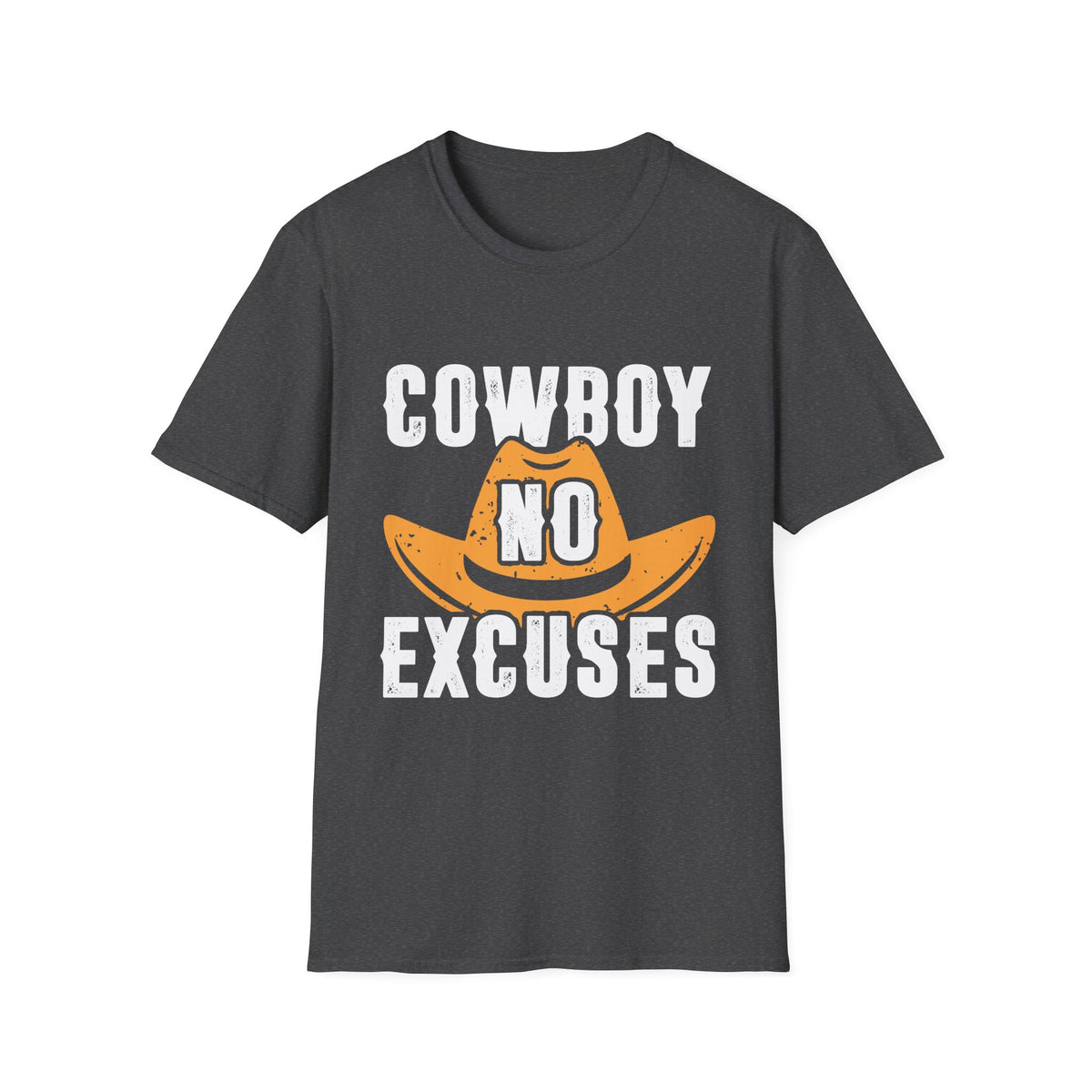 Cowboy No Excuses Men&#39;s Softstyle T-Shirt