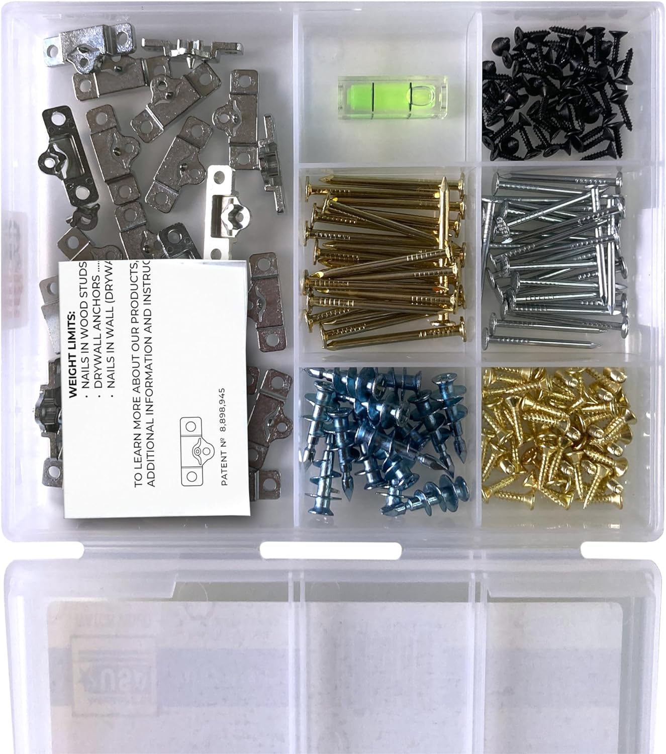 Zinc Picture Hanging Kit | Up to 60 lbs