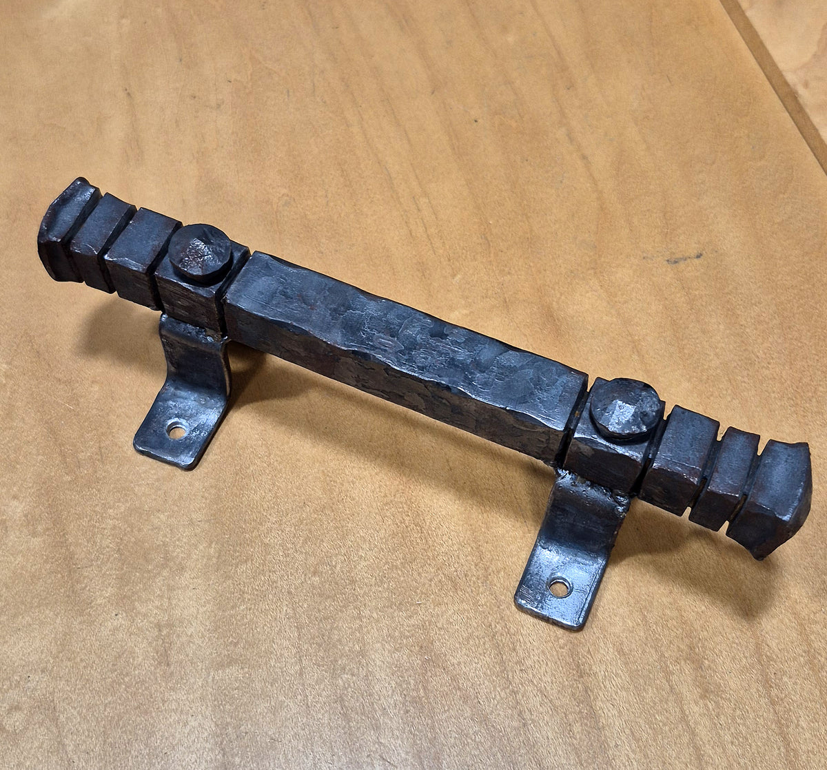 Bridge Door Pull (new 8" size) Barn Door Handle - Multiple Finishes Available