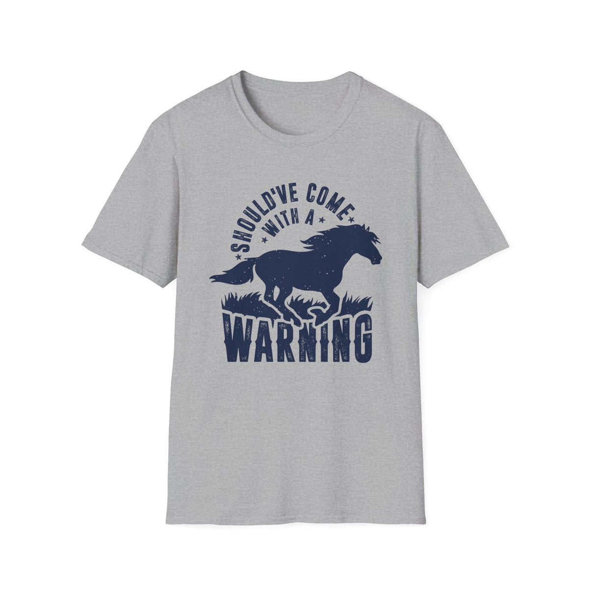 Should&#39;ve Come with a Warning Men&#39;s Softstyle T-Shirt