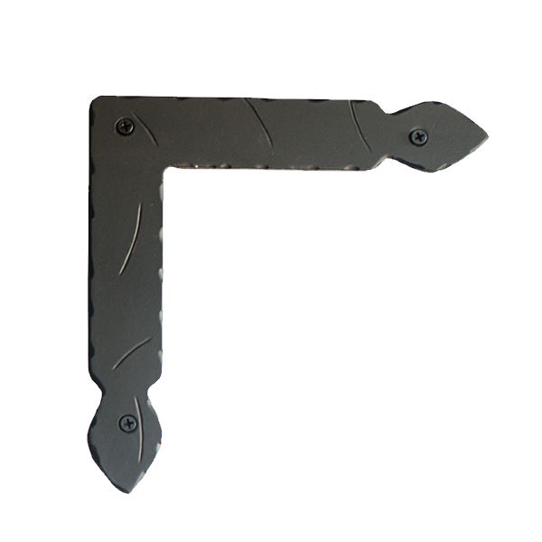 Arrow Corner Strap &quot;L&quot; Bracket - 8&quot; Inch - Multiple Finishes Available - Sold Individually