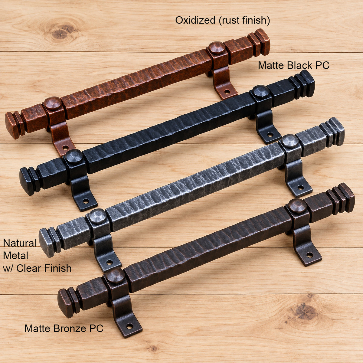 Bridge Door Pull - Barn Door Handle - no text - Wild West Hardware
