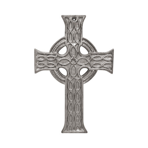 Celtic Cross - Cast Iron - 6-7/8" Inch W x 10-1/8" Inch H - Multiple Finishes Available - Sold Individually