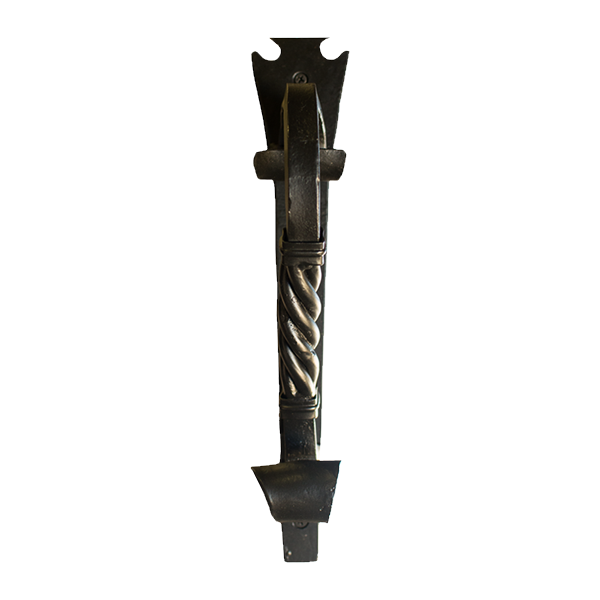 Deco Twist Door Pull - 13-1/4" Inch - Multiple Finishes Available - Sold Individually