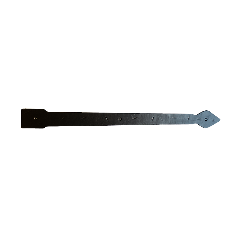 Deco Strap Hinges - Multiple Sizes and Finishes Available - Sold Individually