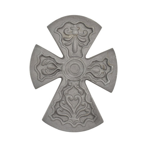Decorative Cross - Cast Iron - 8-5/8" Inch H - Multiple Finishes Available - Sold Individually