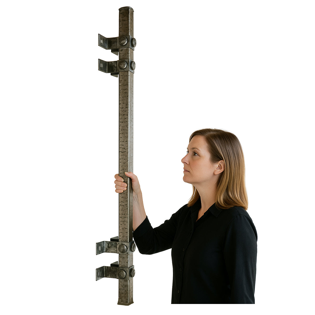 Extra Large Size Door Handle Pull Rustic (Over 48" long)