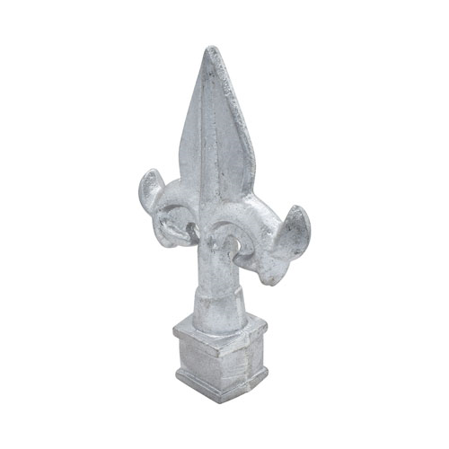 Finials / Fence Top Posts - Cast Aluminum - Boy Scout Spear Shape - 1&quot; Inch Square Base Fits Over 1/2&quot; Inch - 4-7/8&quot; Inch Height - Multiple Finishes Available - Sold Individually