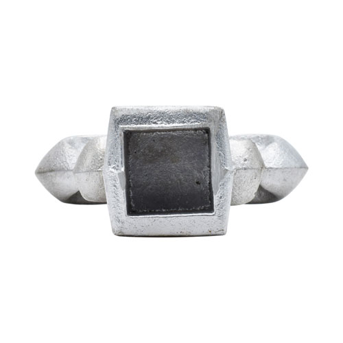 Finials / Fence Top Posts - Cast Aluminum - Fleur-de-Lis Shape - 1-1/4" Inch Square Base Fits Over 3/4" - 5-3/4" Inch Height - Multiple Finishes Available - Sold Individually