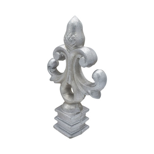 Finials / Fence Top Posts - Cast Aluminum - Spear Shape with Acorn Design - 1-1/2&quot; Inch Square Base Fits Over 3/4&quot; Inch - 5-7/8&quot; Inch Height - Multiple Finishes Available - Sold Individually
