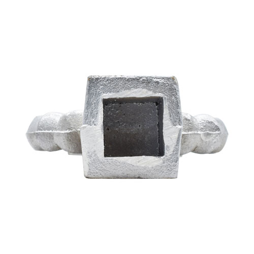 Finials / Fence Top Posts - Cast Aluminum - Spear Shape with Acorn Design - 1-1/2" Inch Square Base Fits Over 3/4" Inch - 5-7/8" Inch Height - Multiple Finishes Available - Sold Individually