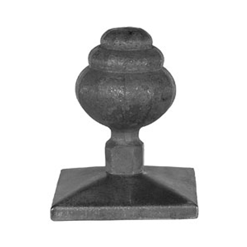 Finials / Fence Top Posts - Forged Steel - Round Shape - 4