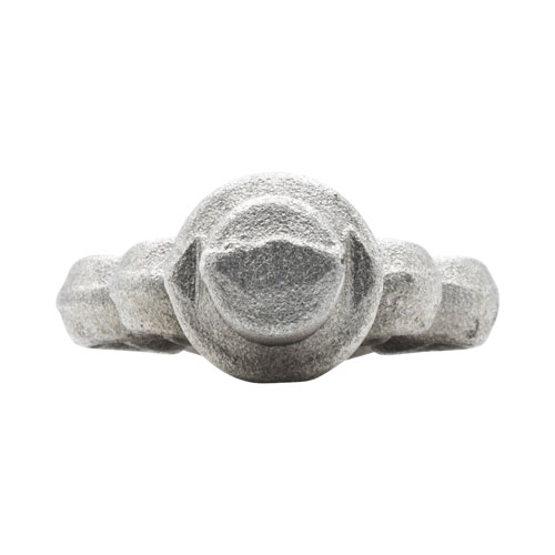 Finials / Fence Top Posts - Hot Stamped Steel - Spear with Point Design - 9/16" Inch Solid Round Base - 5-29/32" Inch Height - Multiple Finishes Available - Sold Individually