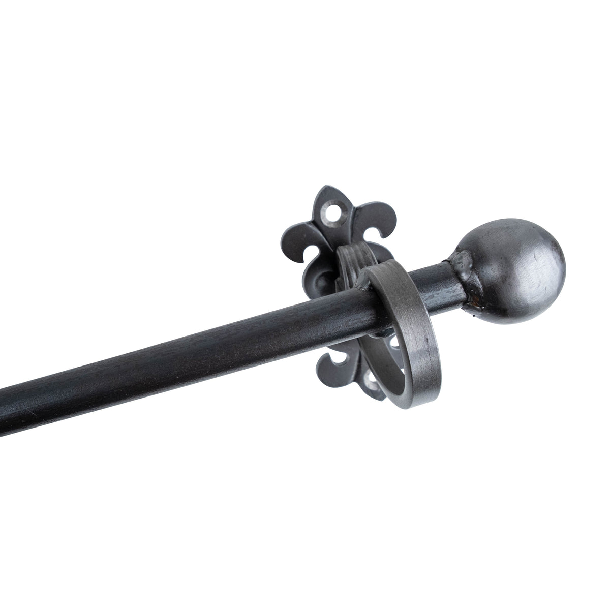 Fleur-de-lis Custom Bathroom Hardware - Towel Bar - 30&quot; Inch - Multiple Finishes Available - Sold Individually