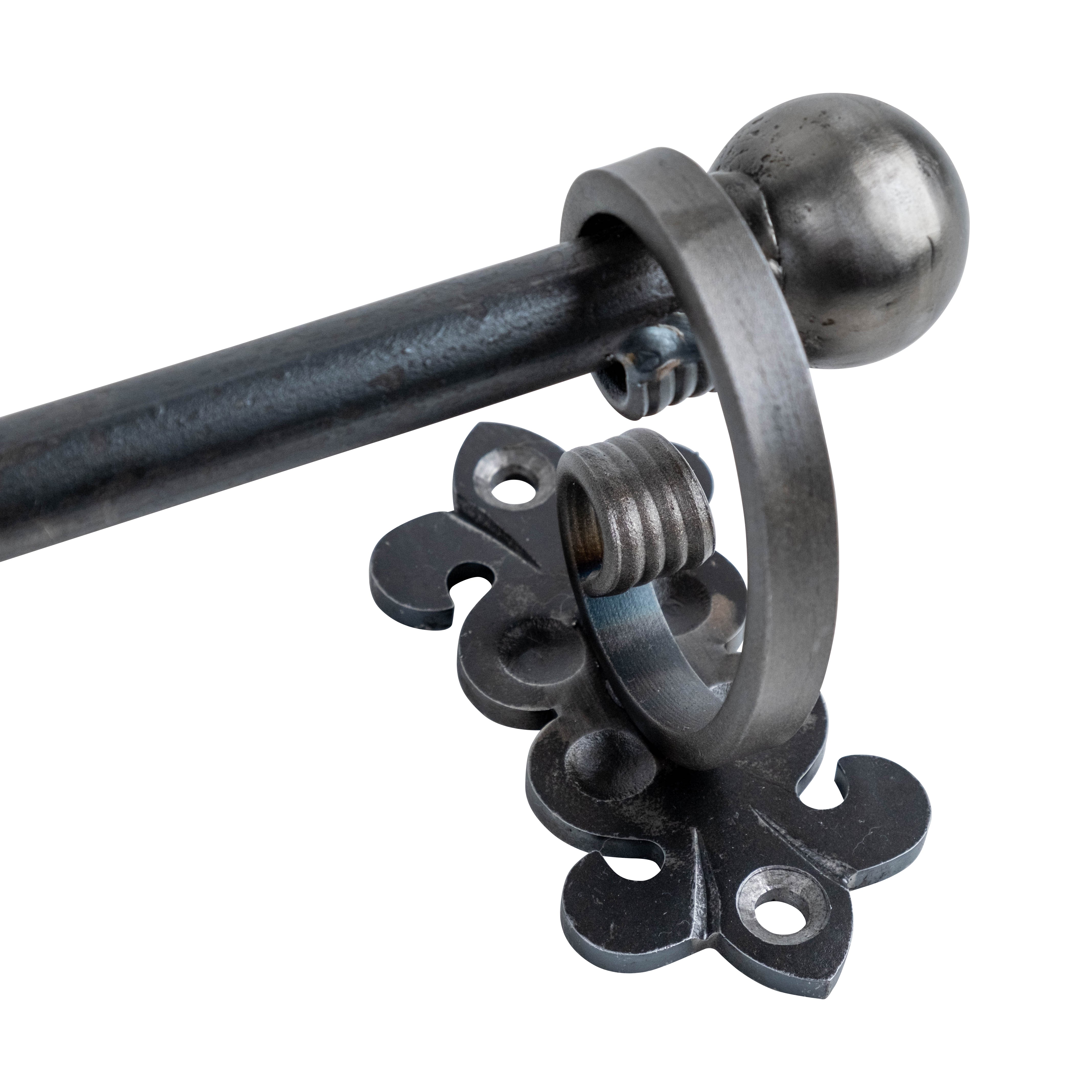 Fleur-de-lis Custom Bathroom Hardware - Towel Bar - 30" Inch - Multiple Finishes Available - Sold Individually