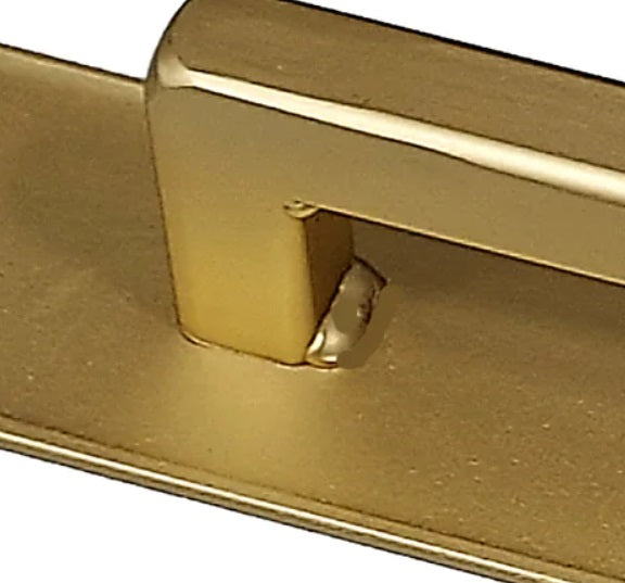 Large Tree Branch Barn Door Handle and Matching Textured Flush Pull - Multiple Finishes Available - Set