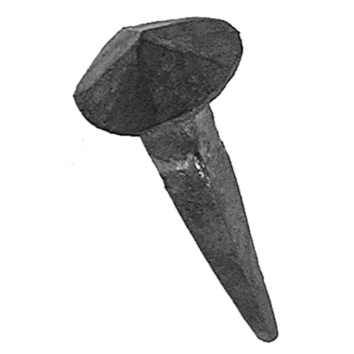 Rustic Hand Forged Steel Nails - Diamond Head - 3/16" Inch Nail - Multiple Sizes Available - Sold Individually