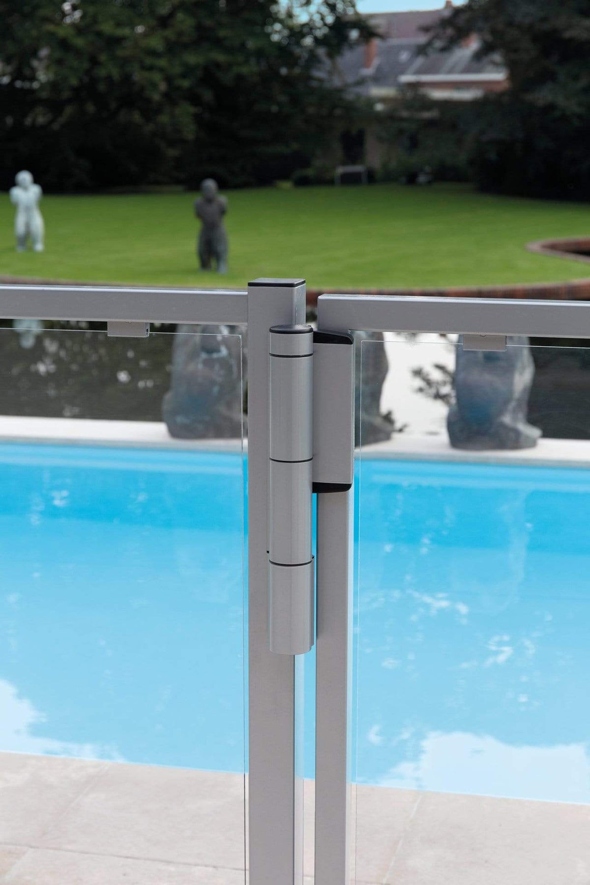 Locinox Mammoth - Heavy Duty 180° Hydraulic Gate Closer And Hinge - For Gates Up To 330 Lbs - Multiple Finishes Available - Sold Individually