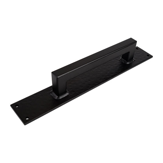 Distressed Rectangular Pull - 13" Inch - Multiple Finishes Available - Sold Individually