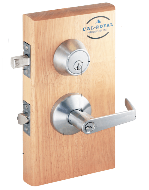 Interconnected Entrance Lockset/Deadbolt - Jhil Grade 2 - Single Locking - Multiple Finishes Available