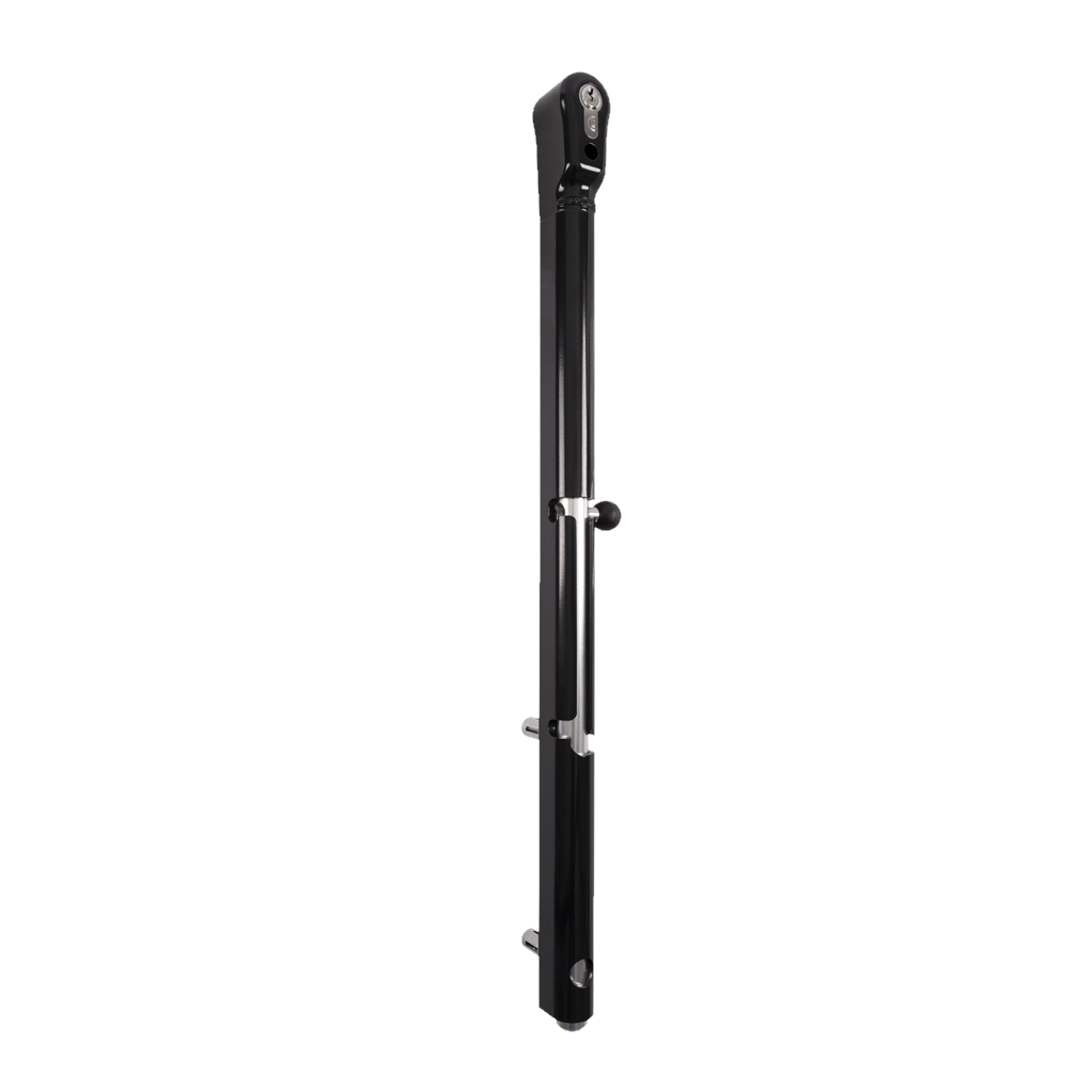 Key Lockable Drop Bolt For Gates - For Square Profile Minimum 1-1/2" - Multiple Finishes - Sold Individually