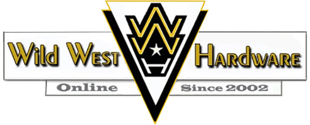 Wild West Hardware logo on a white background.