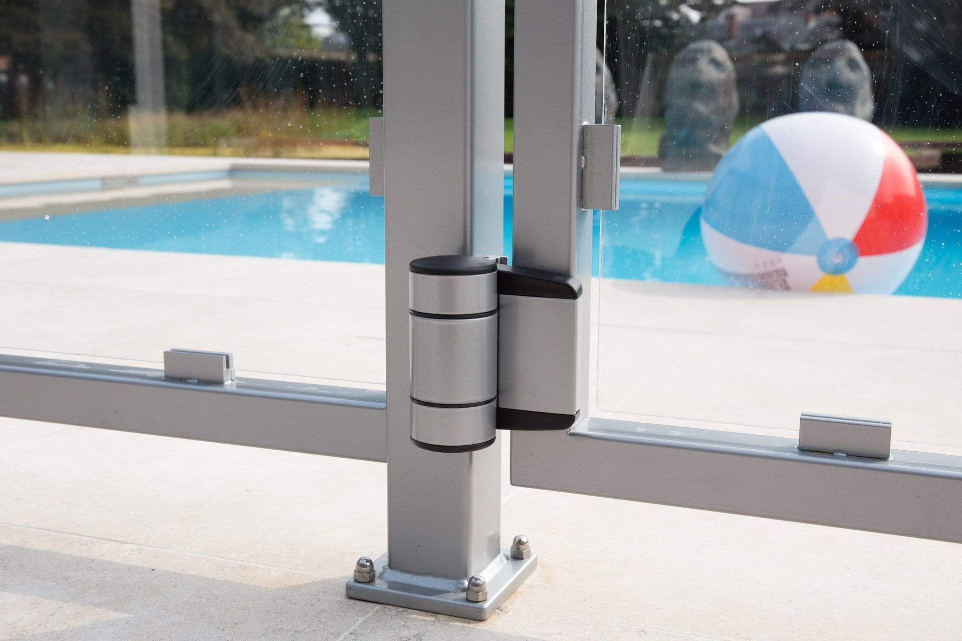 Locinox Dino - 2-Way Adjustable Double Bearing Gate Hinges - For Gates Up To 330 Lbs - Multiple Finishes Available - 2 Pack