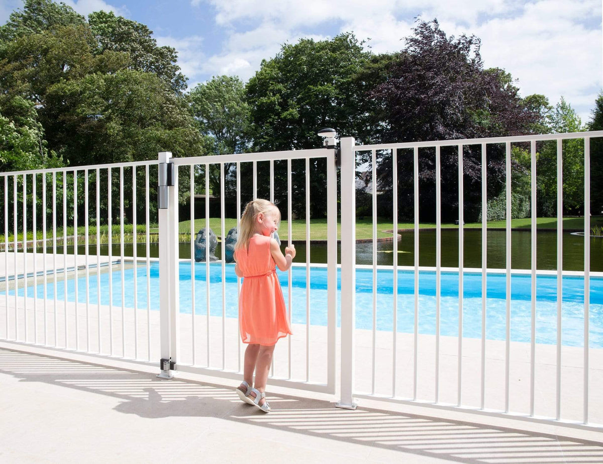 Locinox Tiger - Compact 180° Hydraulic Gate Closer And Hinge - For Gates Up To 165 Lbs - Multiple Finishes Available - Sold Individually