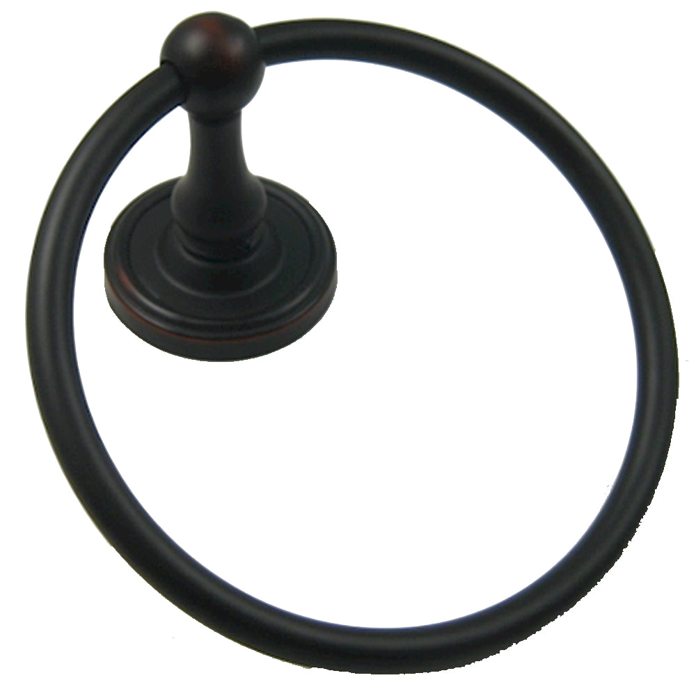 Midtowne Towel Ring Holder - Multiple Finishes Available - Sold Individually