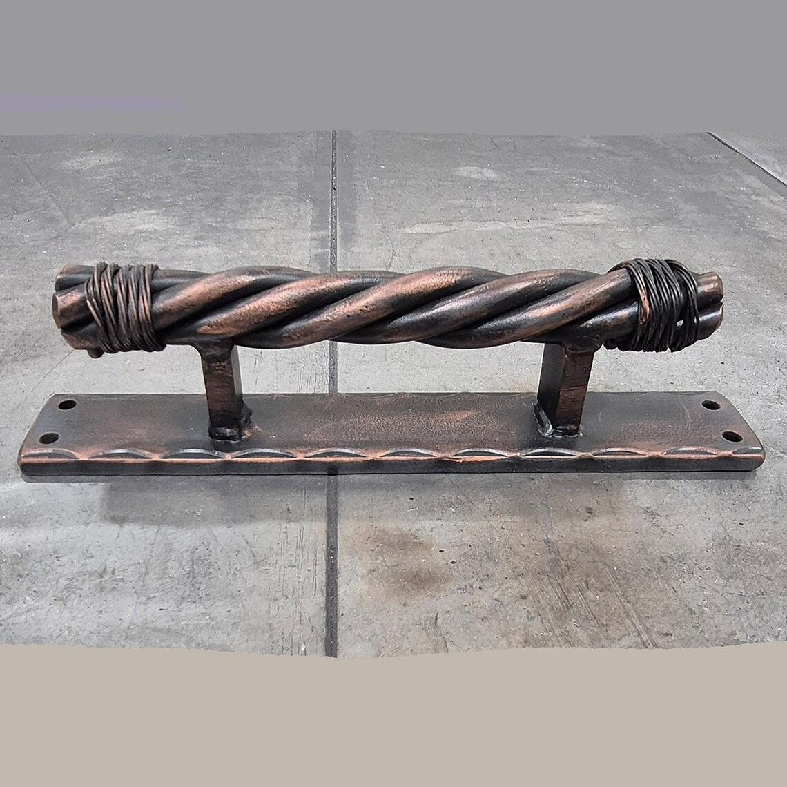 Rustler #1 Rope Style Door Pull - Barn Door Handle Pull