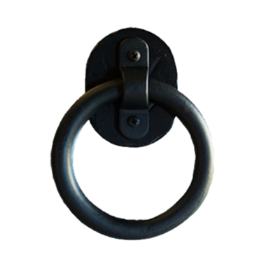 Ring Pull with Oval Plate - 4" Inch - Multiple Finishes Available - Sold Individually