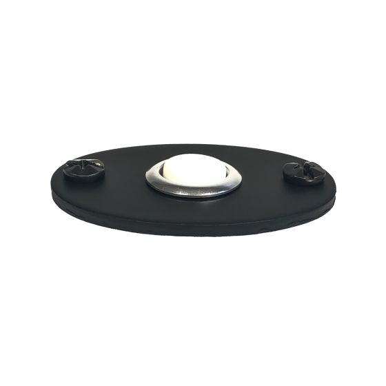 Rustic Bell Buttons - Bean - Matte Black Finish - Sold Individually ...