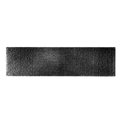 Rustic Kickplates - 7-3/8" Inch High - Multiple Length Sizes Available - Matte Black Finish - Sold Individually