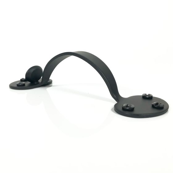 Smooth Bean Thumb Latch Set - Matte Black Finish - Sold as Set