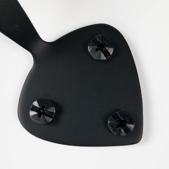Smooth Spade Thumb Latch Set - Matte Black Finish - Sold as Set