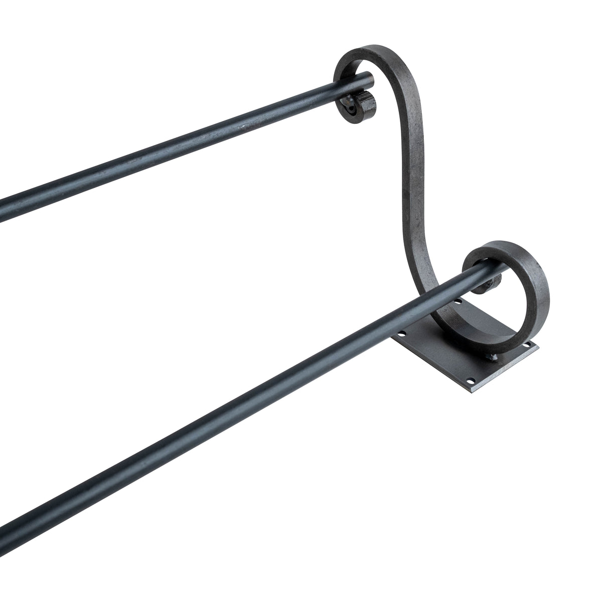 Square Mount Custom Bathroom Hardware - Towel Bar - 24&quot; Inch - Multiple Finishes Available - Sold Individually