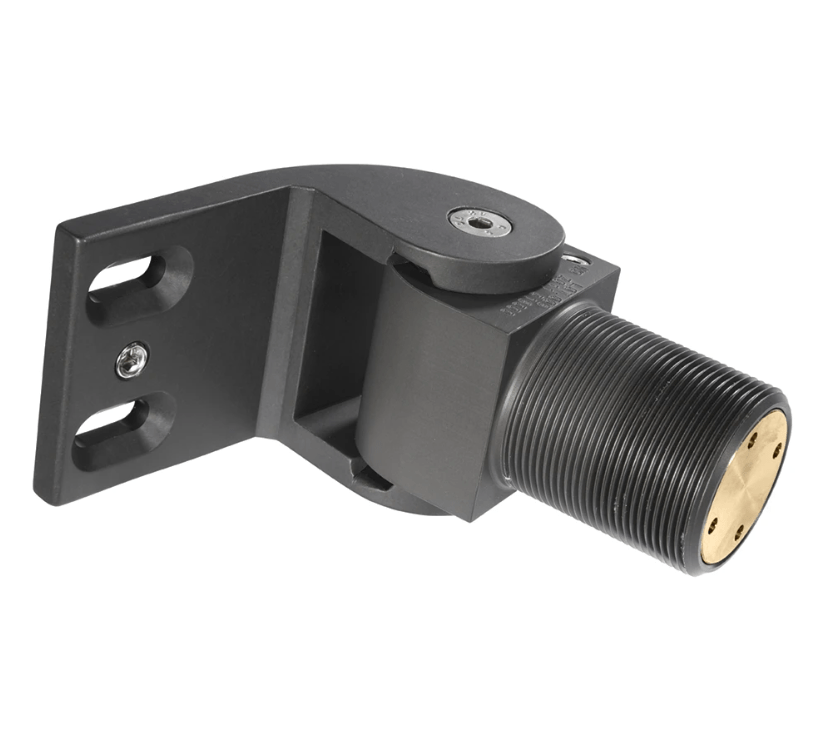 Sureclose Adjustable Self-Closing Gate Hinge - Flush Mount - Gate Gap (1/2") - Black Finish