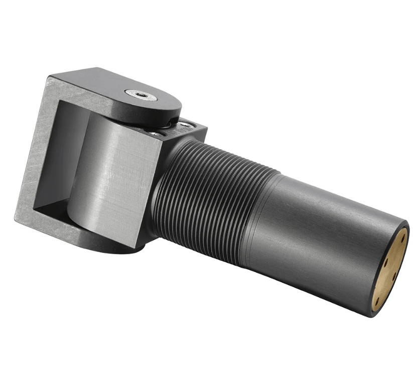 Sureclose Adjustable Self-Closing Gate Hinge - Safety - Final Snap Action - Center Mount - Gate Gap (2 1/2" - 3") - Black Finish - Great For Pool Gates