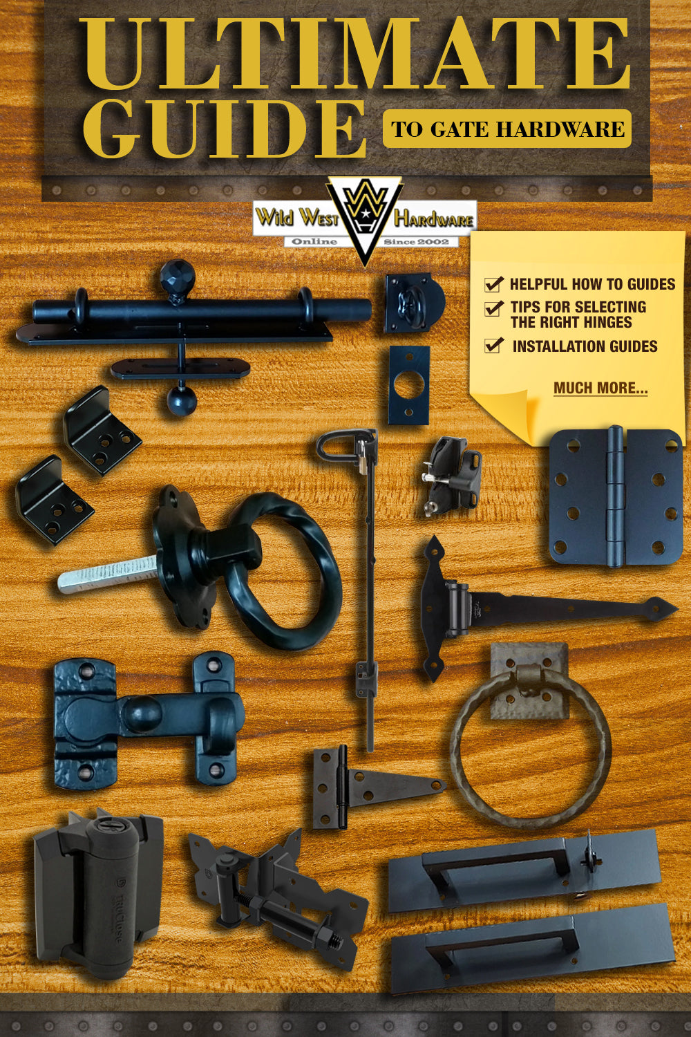 Ultimate Guide to Gate Hardware - eBook