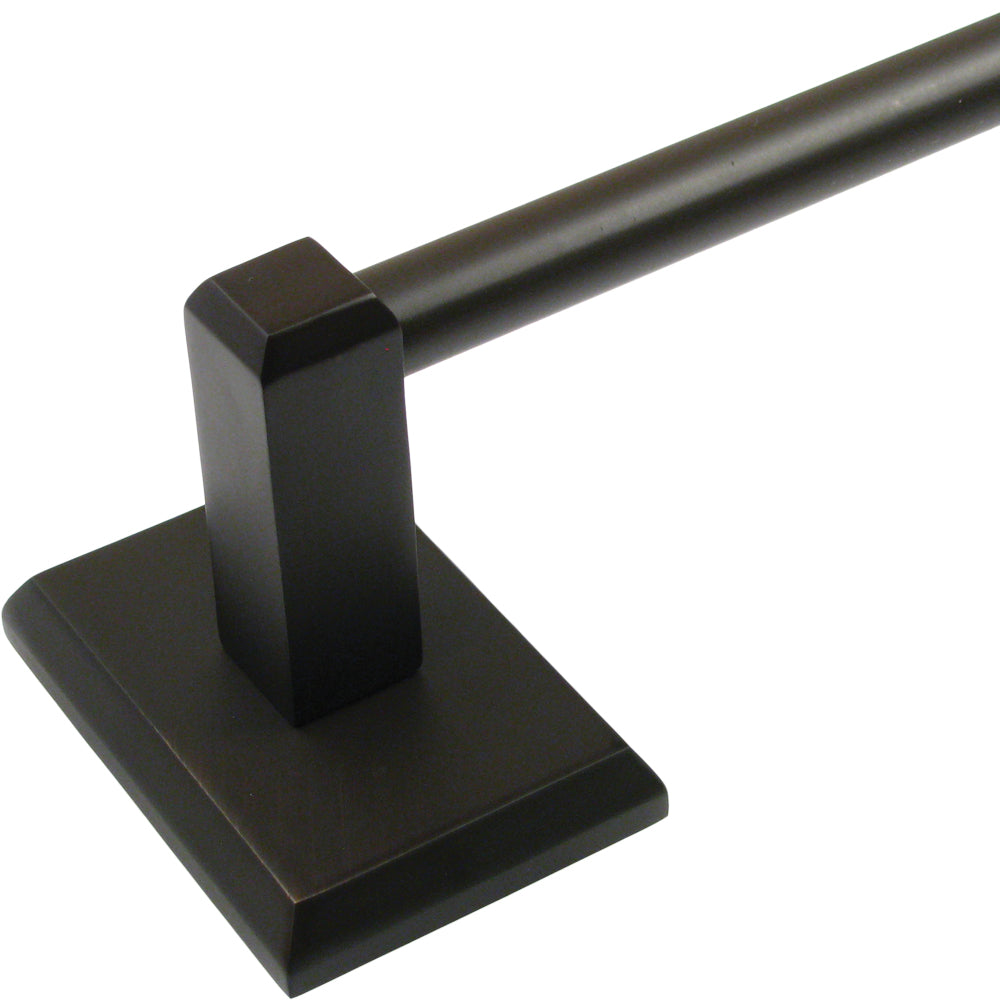 Utica Towel Bar - 18&quot; Inch - Oil Rubbed Bronze Finish - Sold Individually