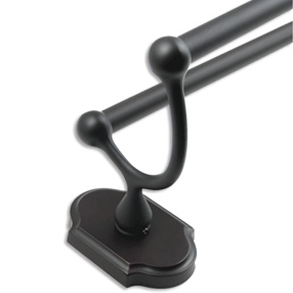 Wenmoor Towel Double Towel Bar - 24" Inch - Oil Rubbed Bronze Finish - Sold Individually