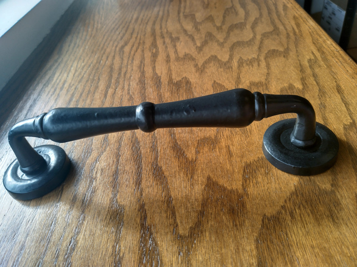 Clearance Door Pull - French Country - Black Powder Coat