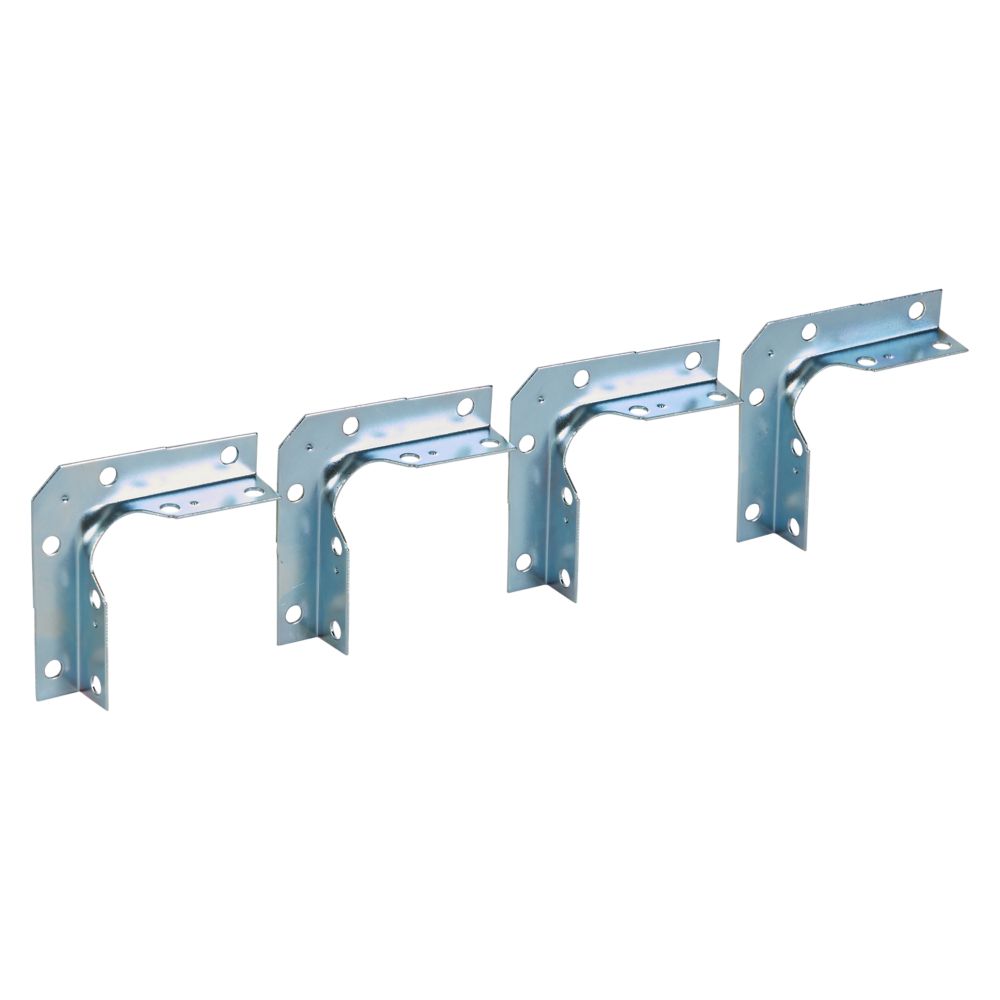 Corner Brace - Zinc Plated - 4 Pack